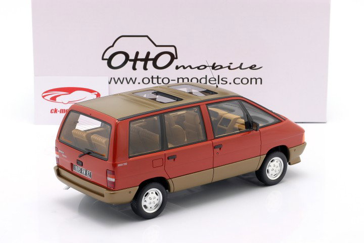 Renault Espace 2000 TSE Año de construcción 1984 rojo / oro 1:18 OttOmobile