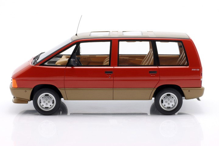 Renault Espace 2000 TSE Año de construcción 1984 rojo / oro 1:18 OttOmobile