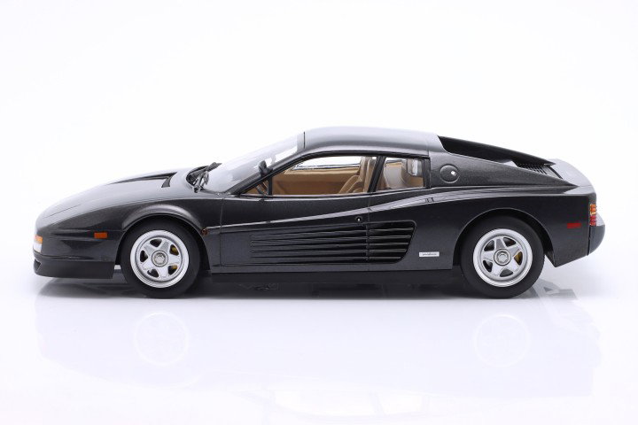 Ferrari Testarossa Amerikaanse versie Miami Vice 1984 antraciet 1:18 KK-Scale