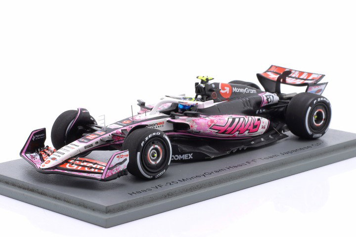 Oliver Bearman Haas VF-25 #87 10th Japón GP fórmula 1 2025 1:43 Spark