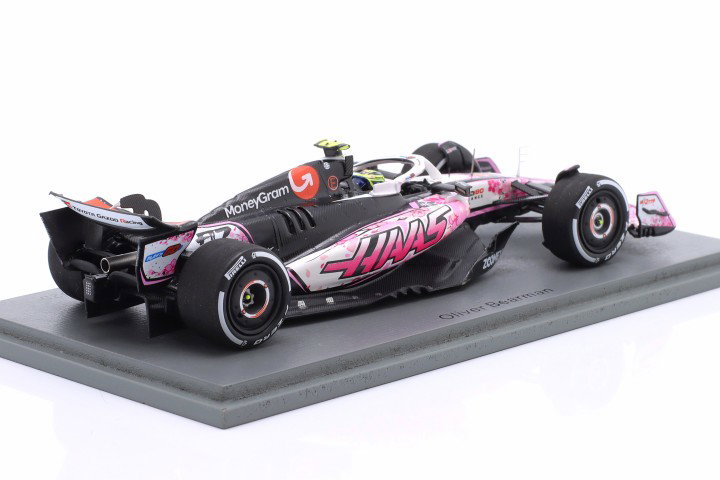Oliver Bearman Haas VF-25 #87 10th Japón GP fórmula 1 2025 1:43 Spark