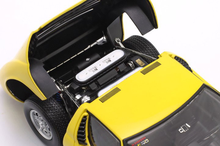 Lamborghini Miura P400 Année de construction 1968 jaune 1:18 Kyosho