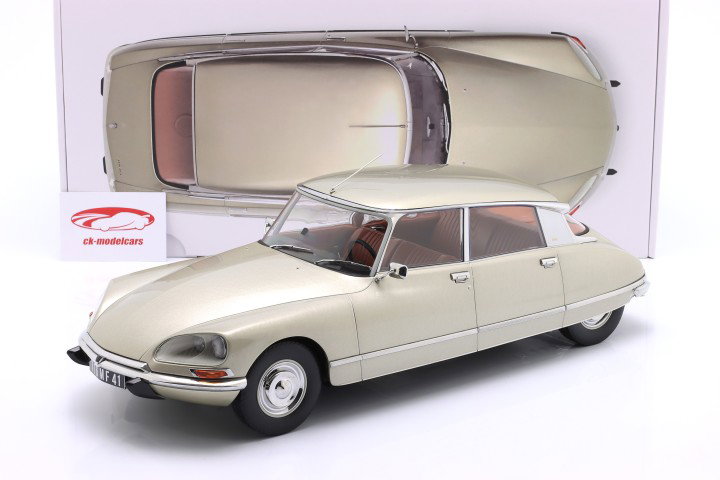Citroen DS 23 Pallas Année de construction 1973 Tholonnet beige 1:12 Norev