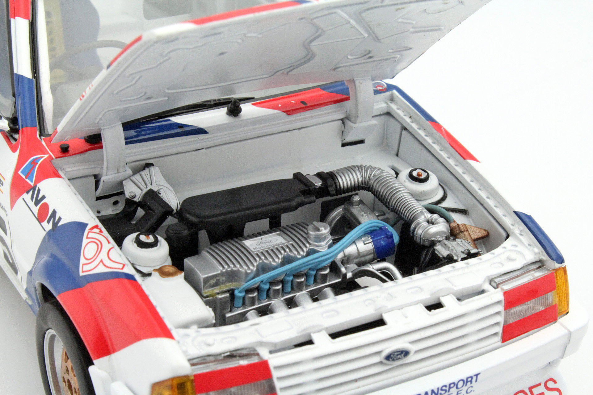 Ford Escort MK3 RS1600i #75 BTCC 1988 Goddard 1:18 SunStar