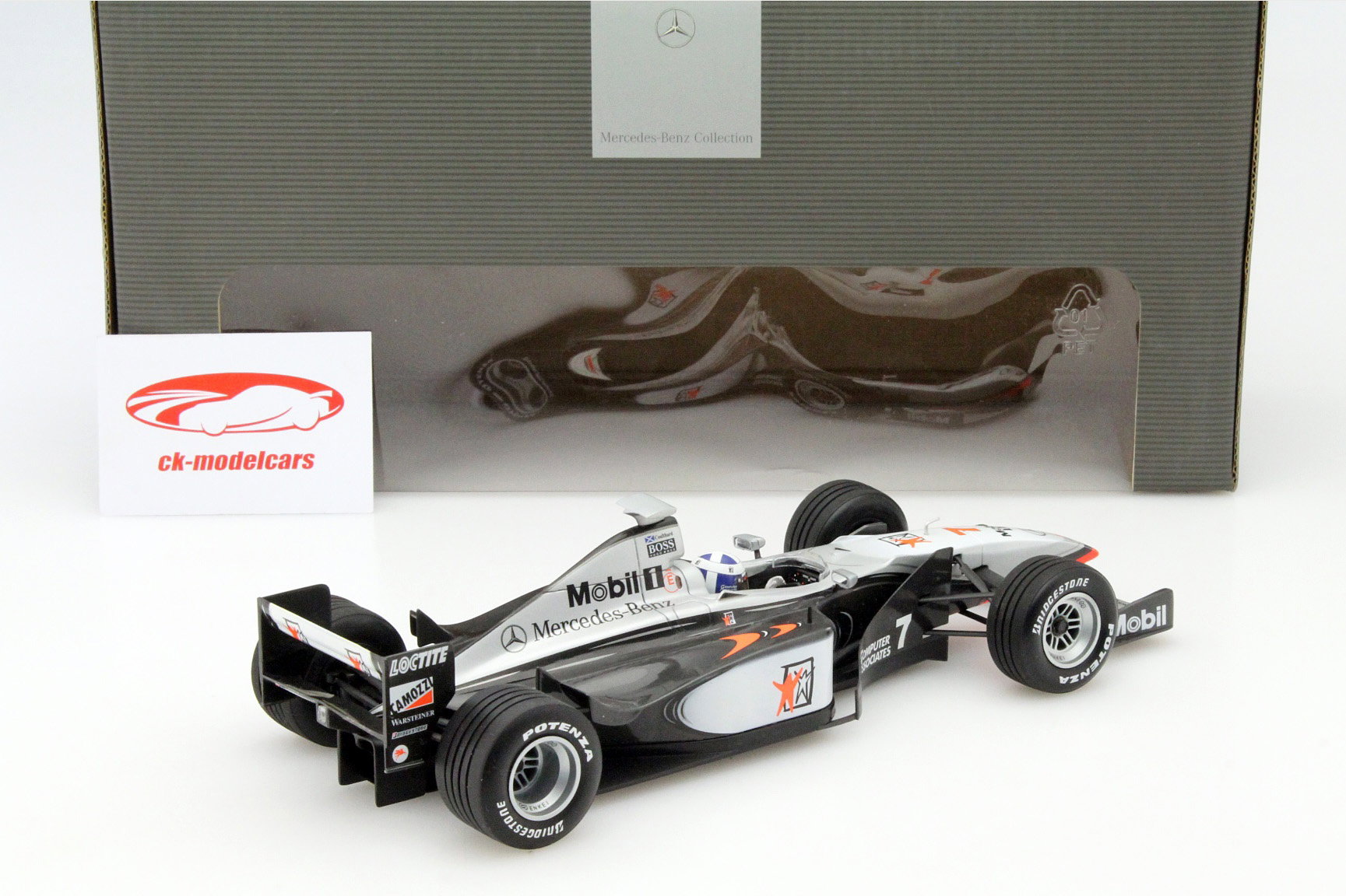 David Coulthard McLaren MP4/13 #7 formel 1 1998 1:18 Minichamps