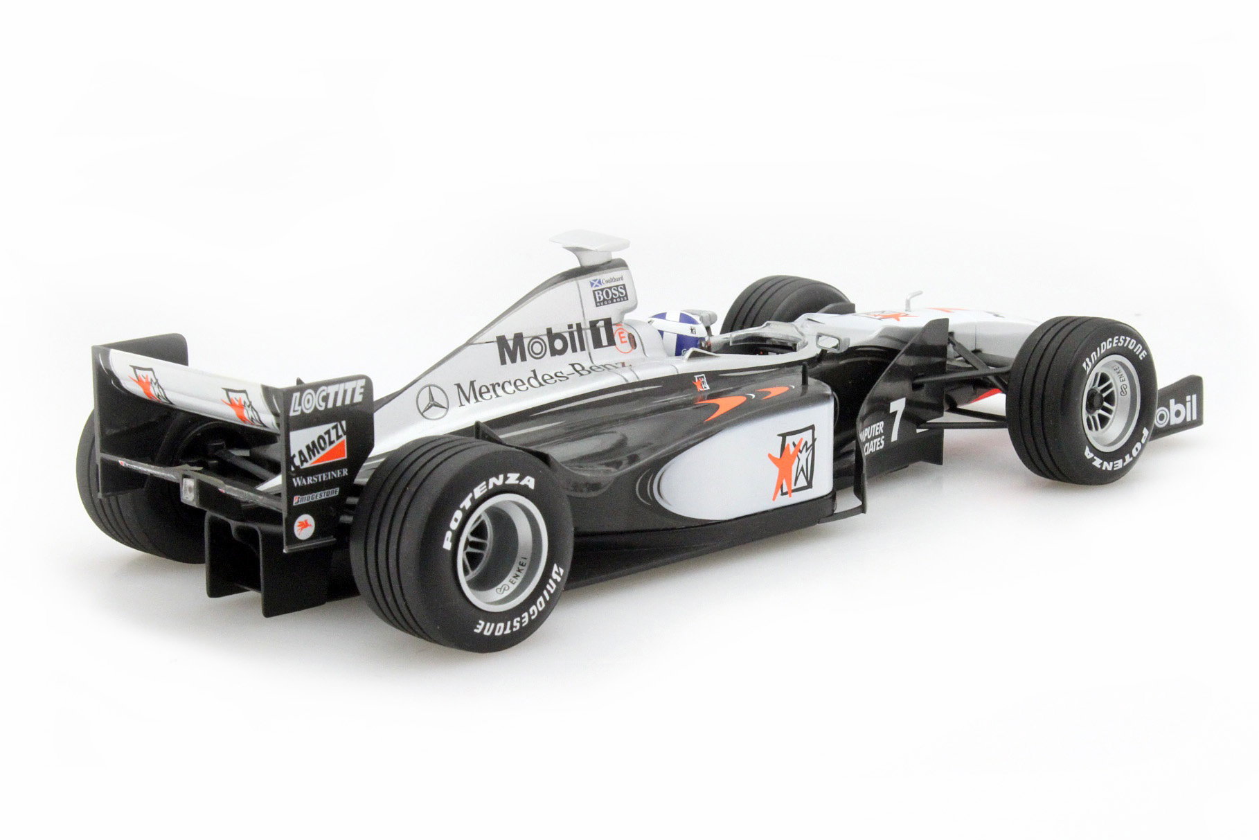 David Coulthard McLaren MP4/13 #7 formel 1 1998 1:18 Minichamps