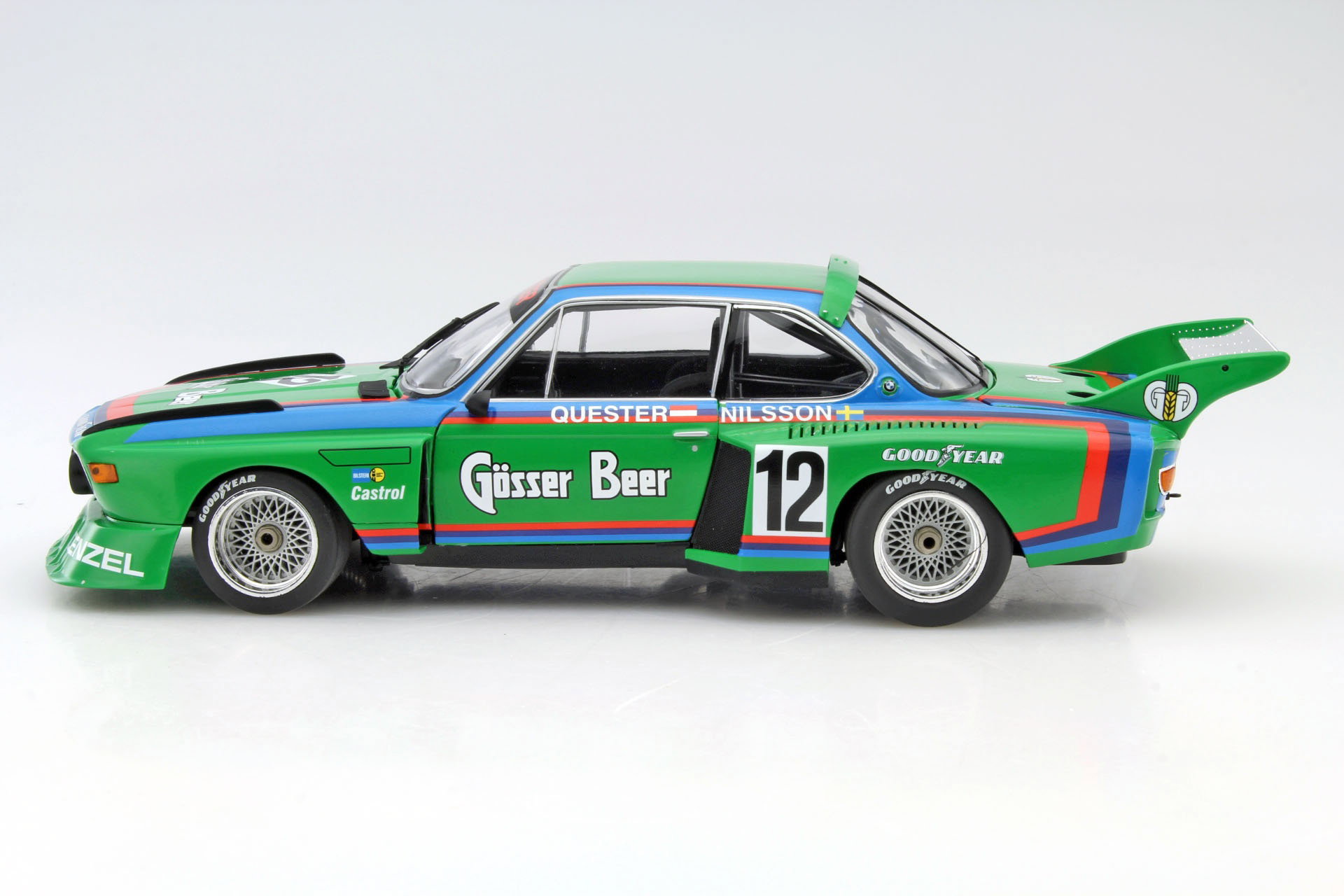 BMW 3.5 CSL Gr.5 #12 Winner 6h Zeltweg 1976 Quester, Nilsson 1:18 Minichamps
