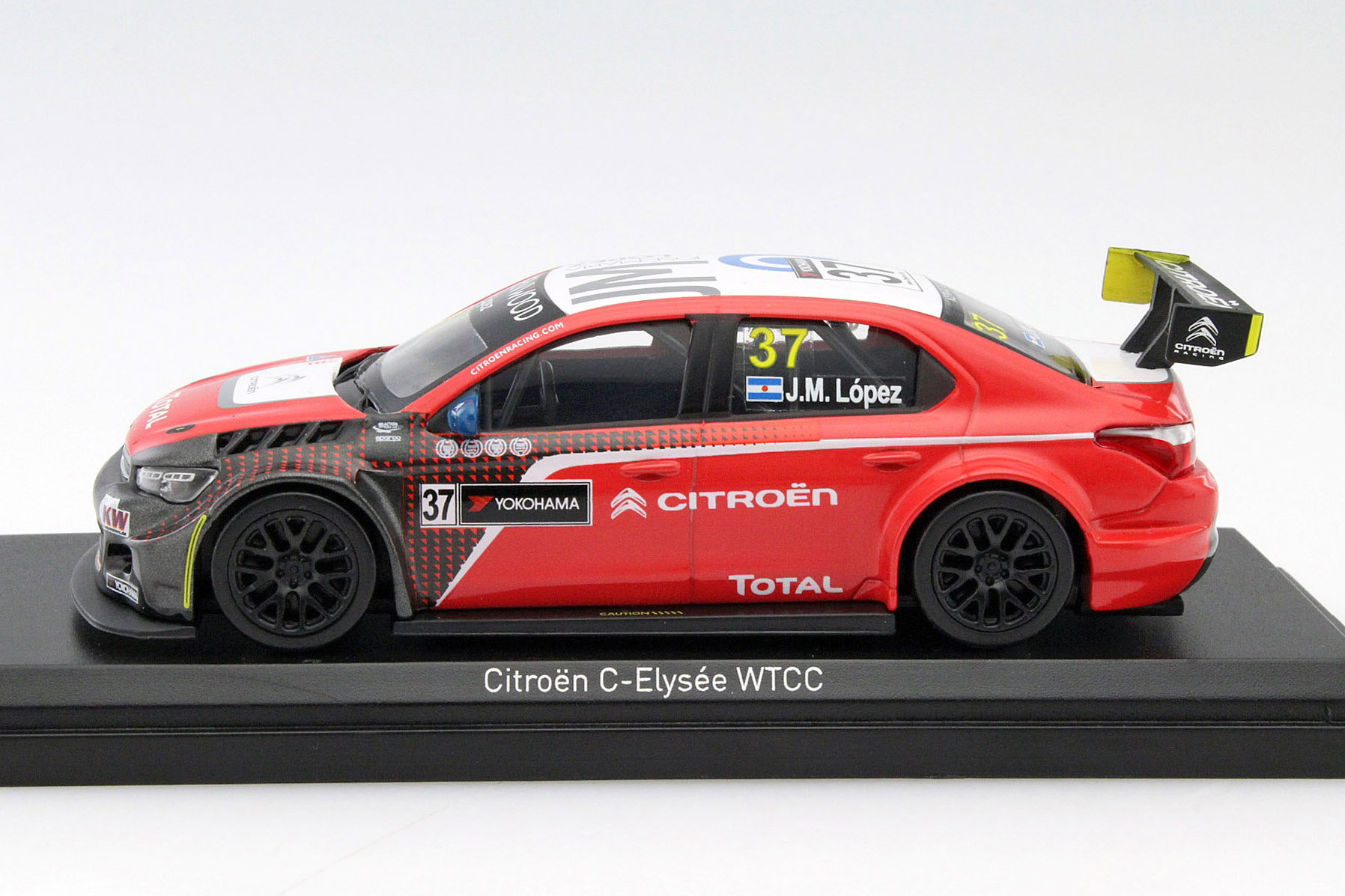 Citroen C-Elysee #37 WTC 2016 Jose Maria Lopez 1:43 Norev