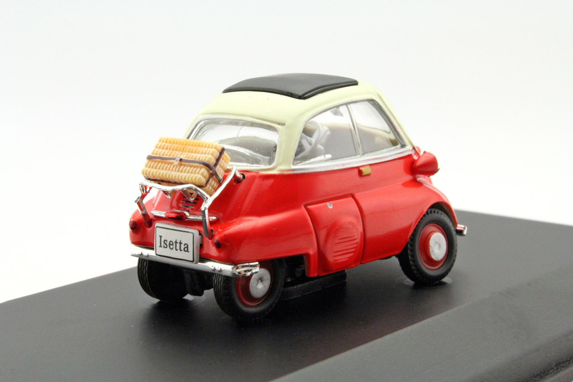 BMW Isetta rød / hvid 1:43 Atlas