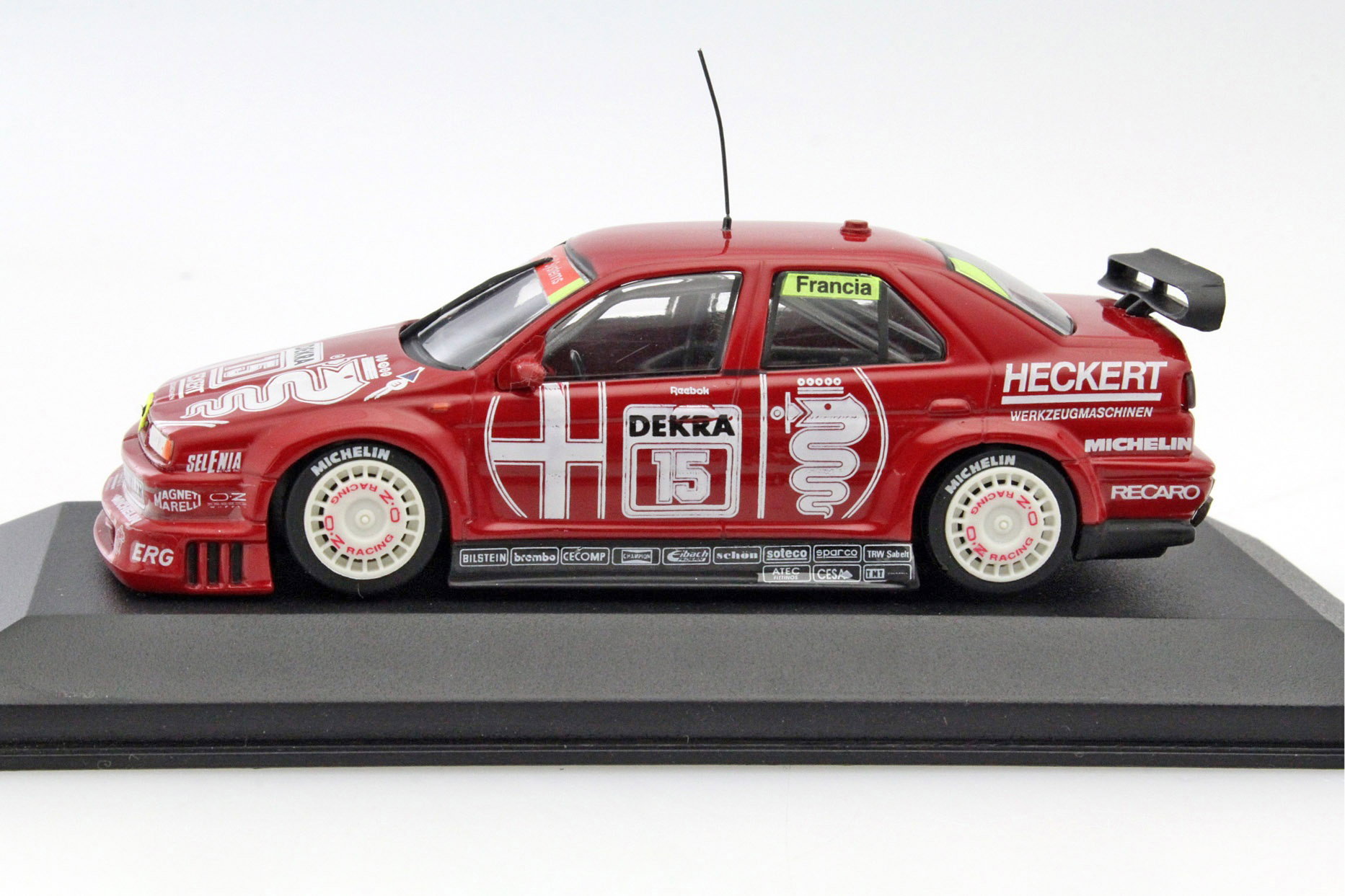 Alfa Romeo 155 V6 TI #15 DTM 1993 Giorgio Francia 1:43 Minichamps