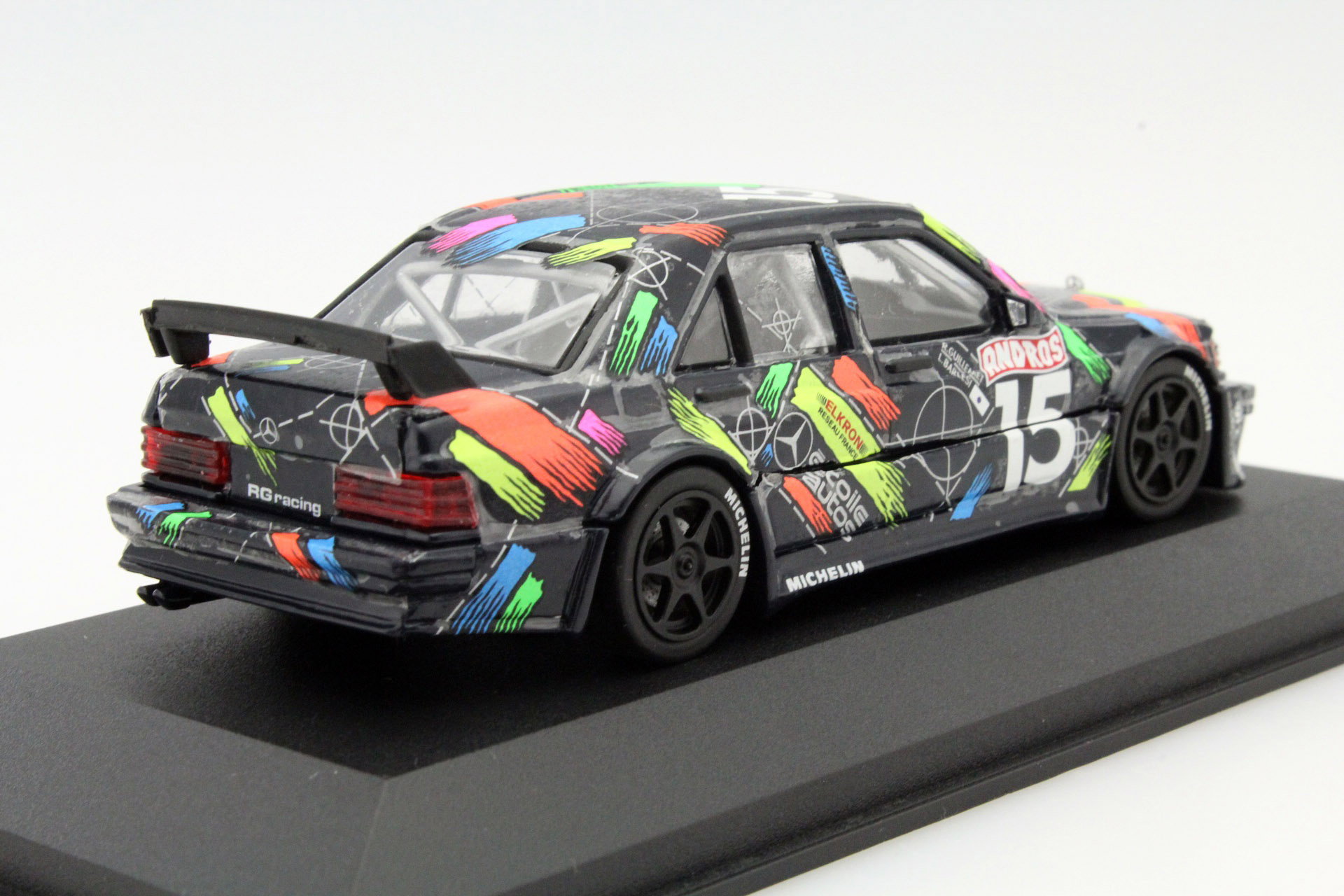 Mercedes-Benz Typ 190 (W201) #15 Guillemet, Barlesi 1:43 Minichamps