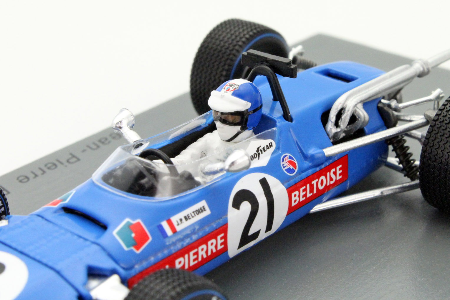 Jean-Pierre Beltoise Matra MS7 #21 South Africa GP formula 1 1968 1:43 Spark