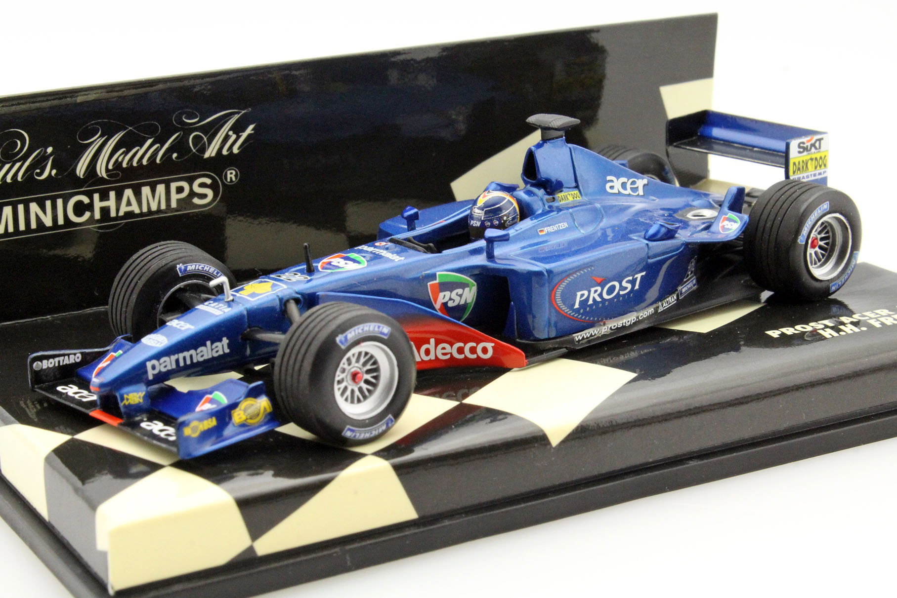 Heinz-Harald Frentzen Prost AP04 #22 formule 1 2001 1:43 Minichamps