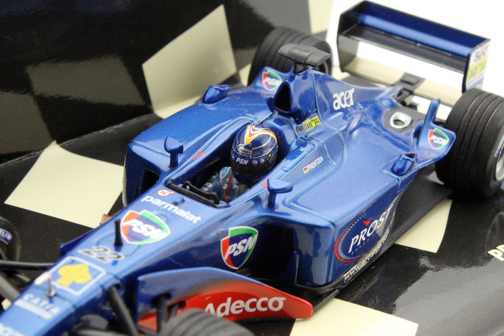 Heinz-Harald Frentzen Prost AP04 #22 formule 1 2001 1:43 Minichamps