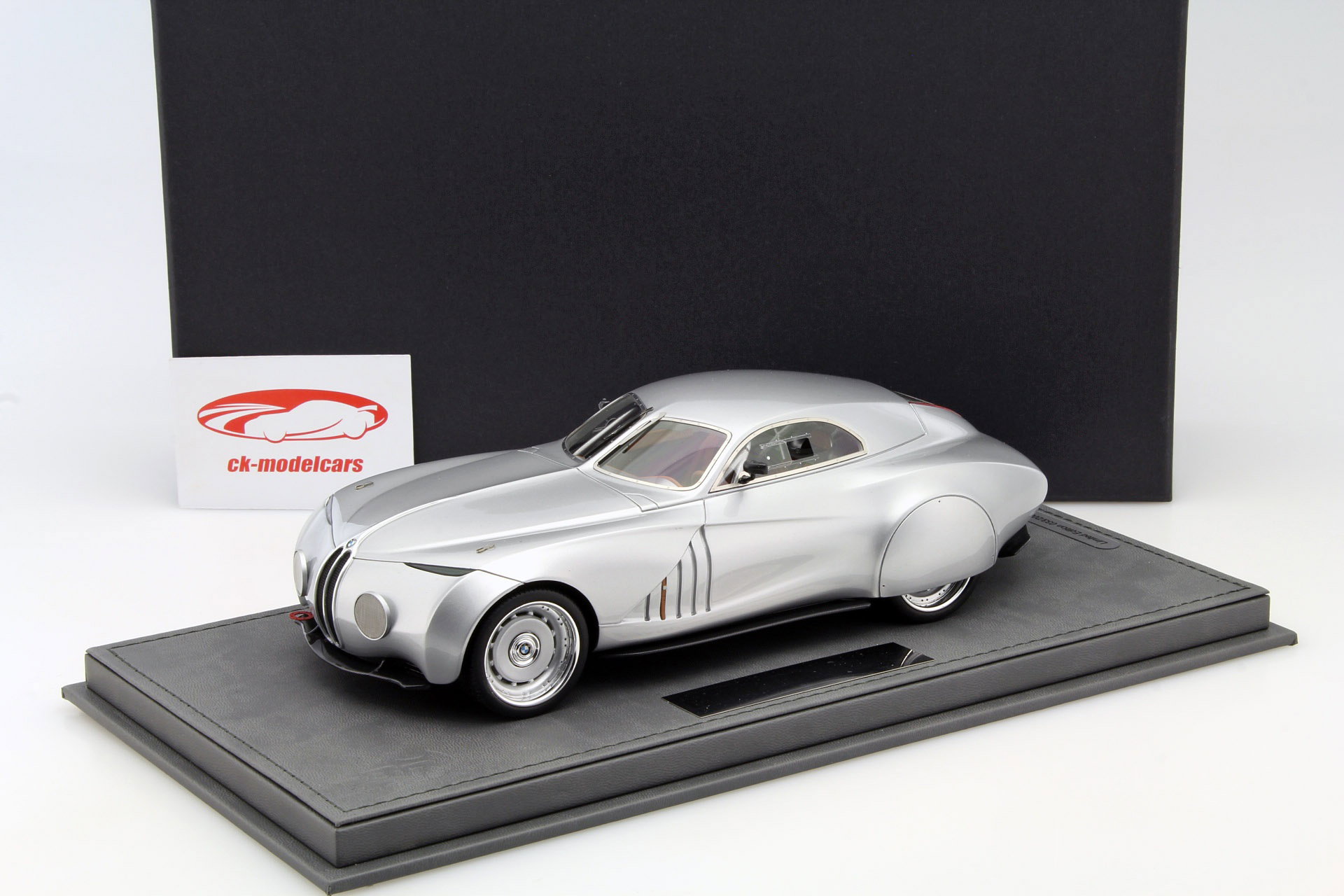 BMW Concept Car Mille Miglia 2006 silver 1:18 BBR