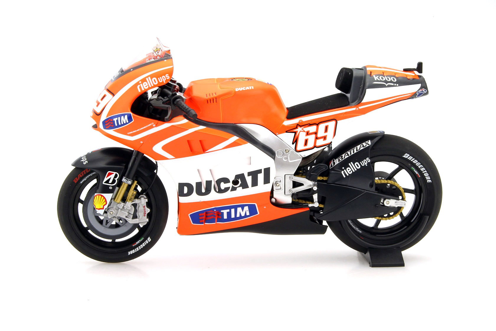 Nicky Hayden Ducati Desmosedici GP13 #69 MotoGP 2013 1:12 Minichamps