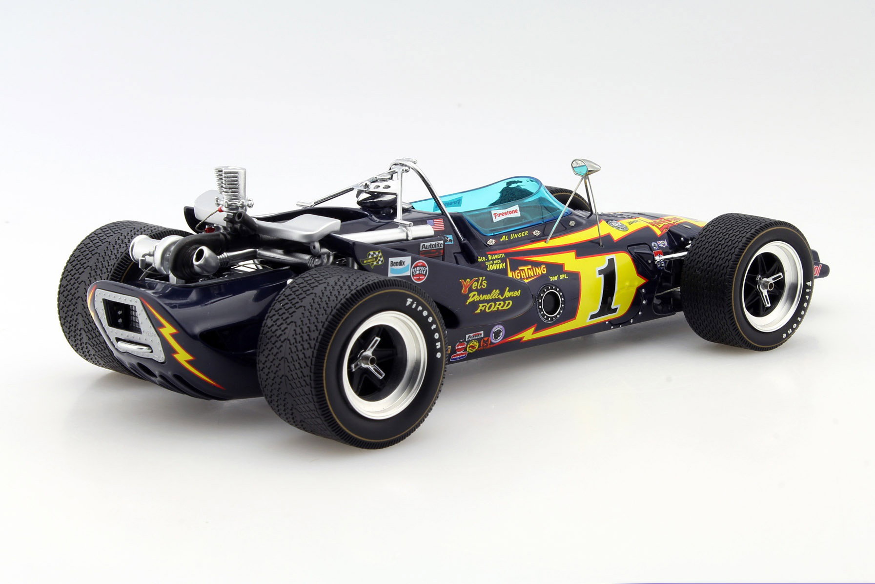 Al Unser Sr. PJ Colt #1 Vinder Indy 500 1971 1:18 Replicarz