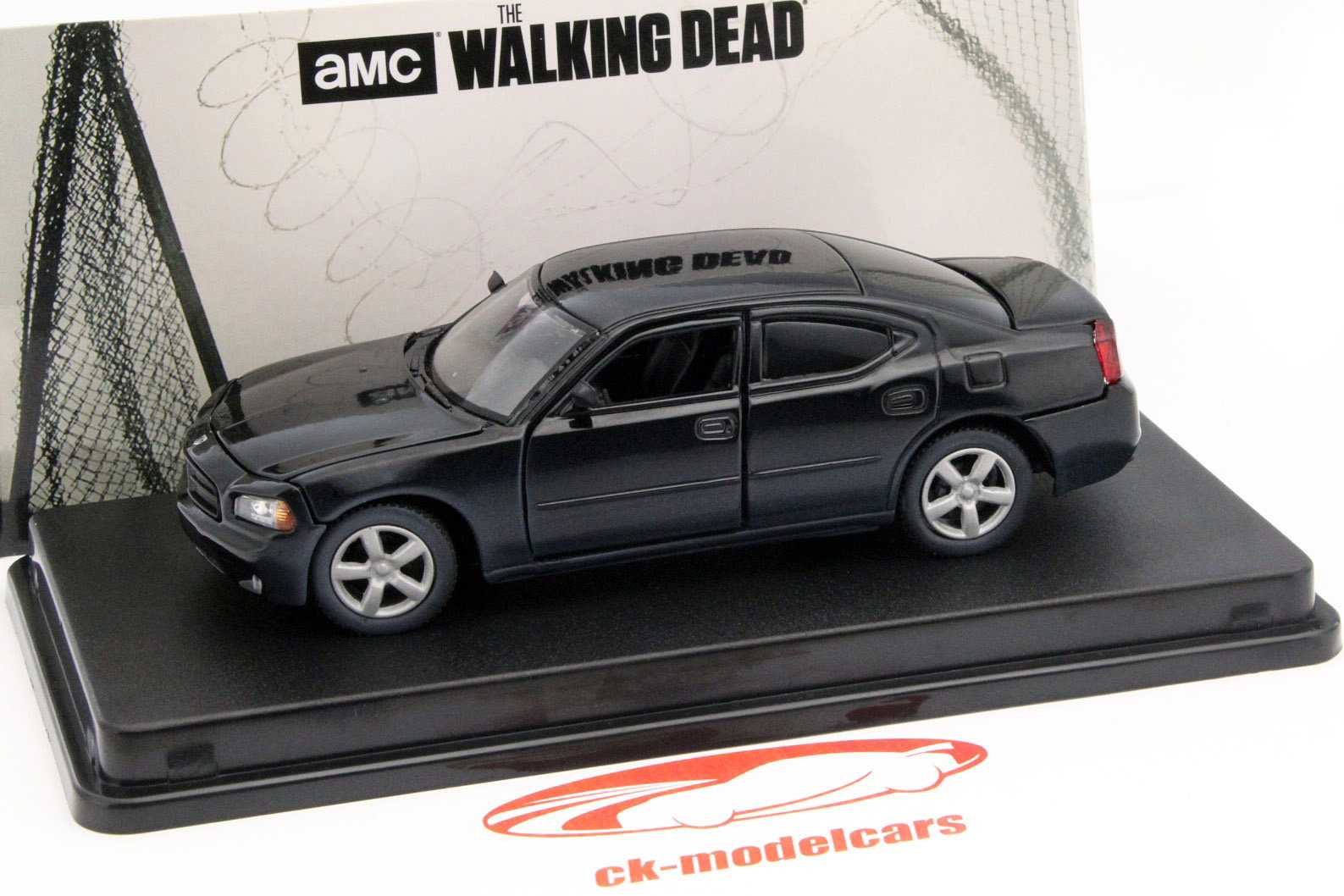 Dodge Charger Daryl Dixons Police The Walking Dead 2010 sort 1:43 Greenlight