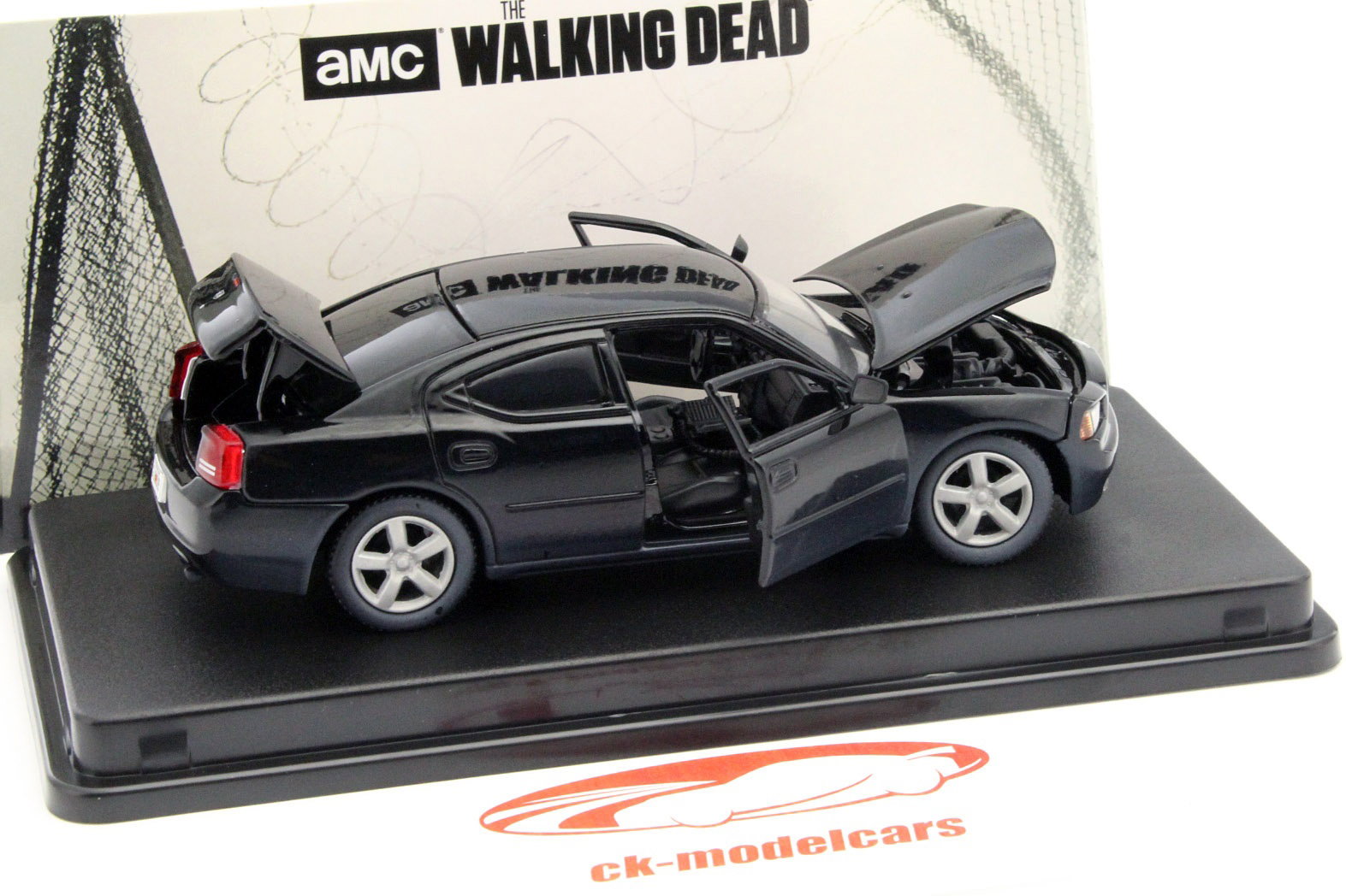 Dodge Charger Daryl Dixons Police The Walking Dead 2010 sort 1:43 Greenlight