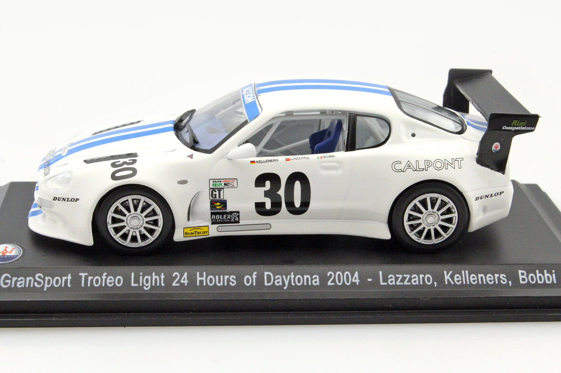 Maserati GrandSport Trofeo #30 24h Daytona 2004 Lazzaro, Kelleners, Bobbi 1:43 Leo Models