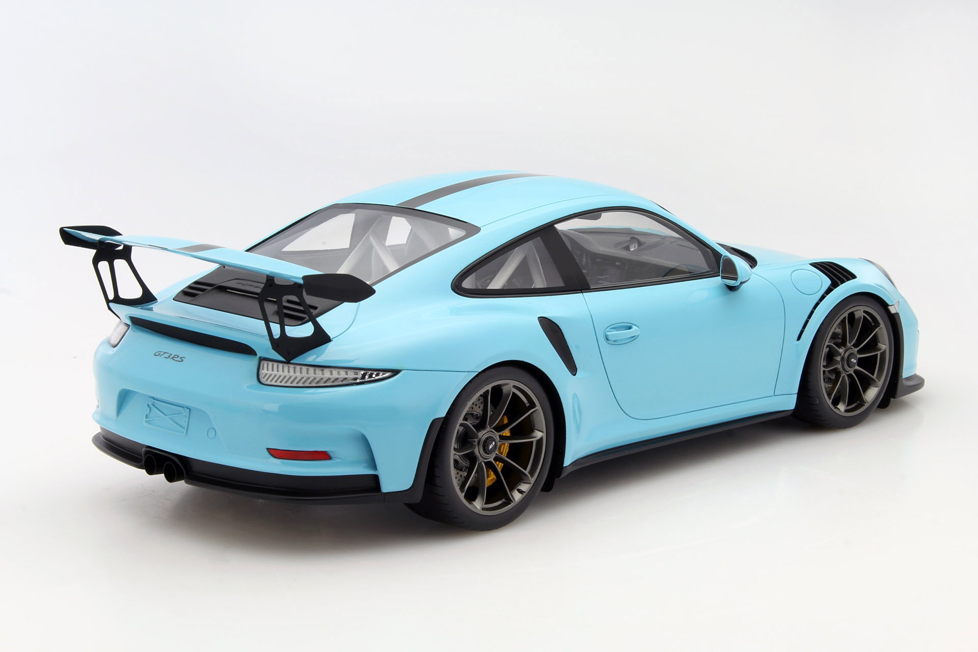 Porsche 911 (991) GT3 RS olympics blue with showcase 1:12 Spark
