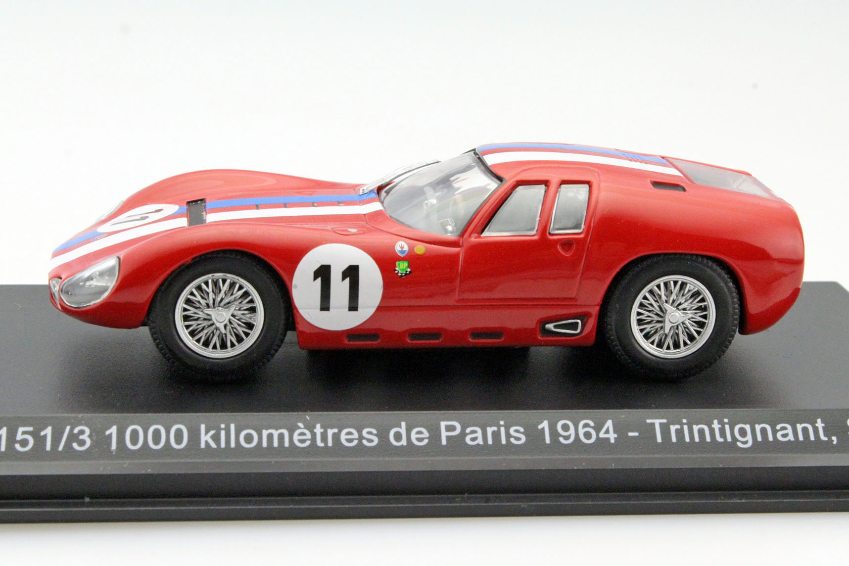 Maserati Tipo 151/3 #11 1000km Paris 1964 Trintignant, Simon 1:43 Leo Models