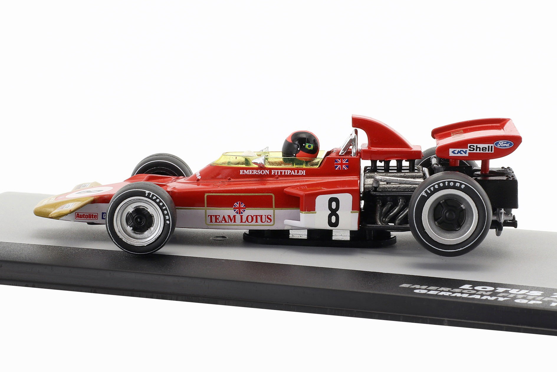 Altaya 1:43 Emerson Fittipaldi Lotus 72D #8 Deutschland GP Formel