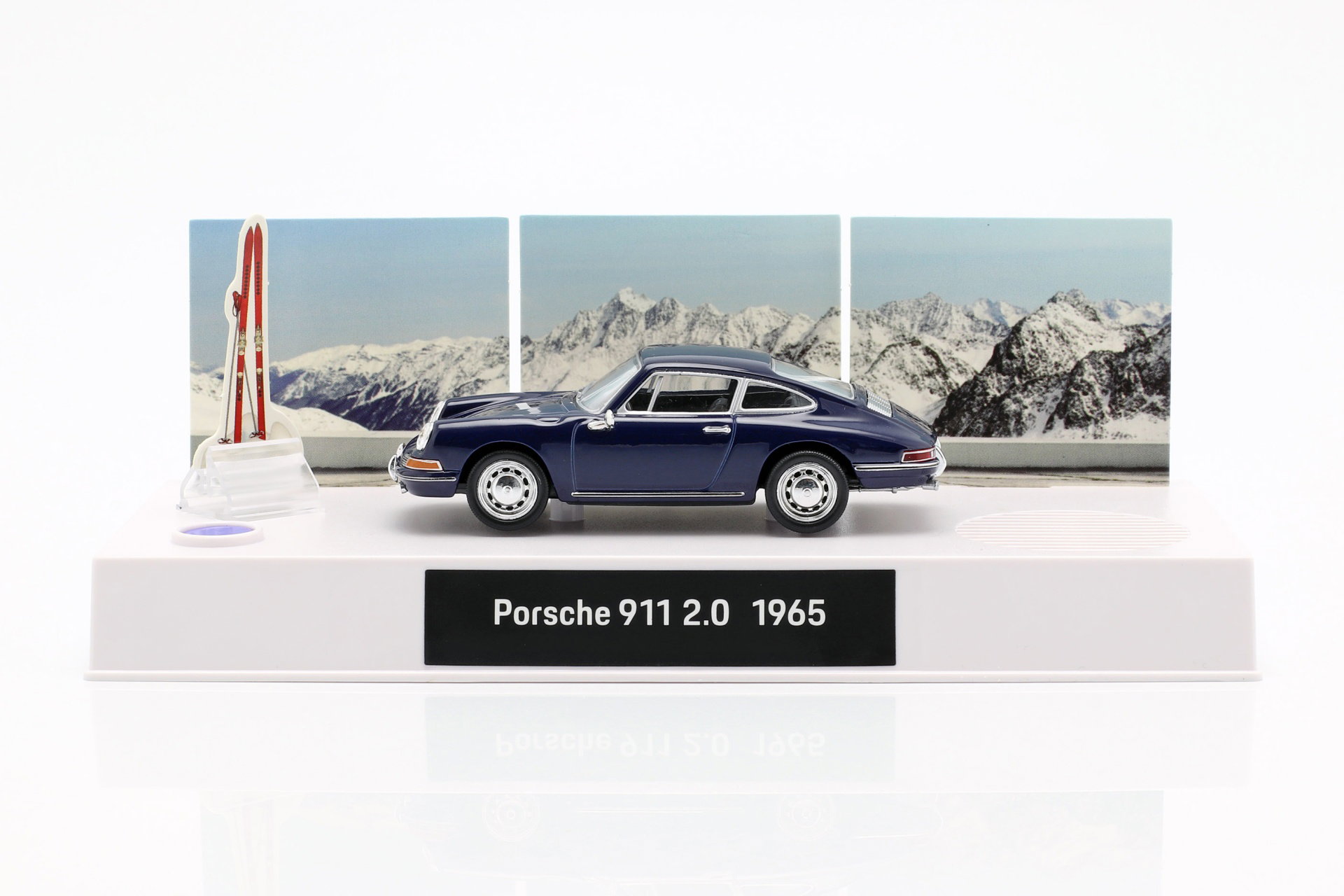 Porsche Calendrier de l'Avent: Porsche 911 bleu 1:43 Franzis