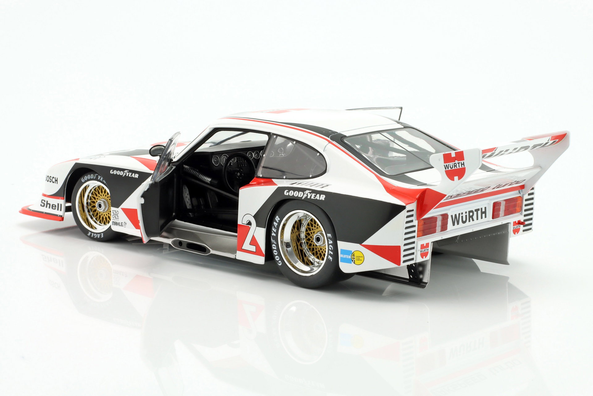 WERK83 1:18 Ford Capri Turbo Gruppe 5 #2 DRM Champion 1981 Klaus