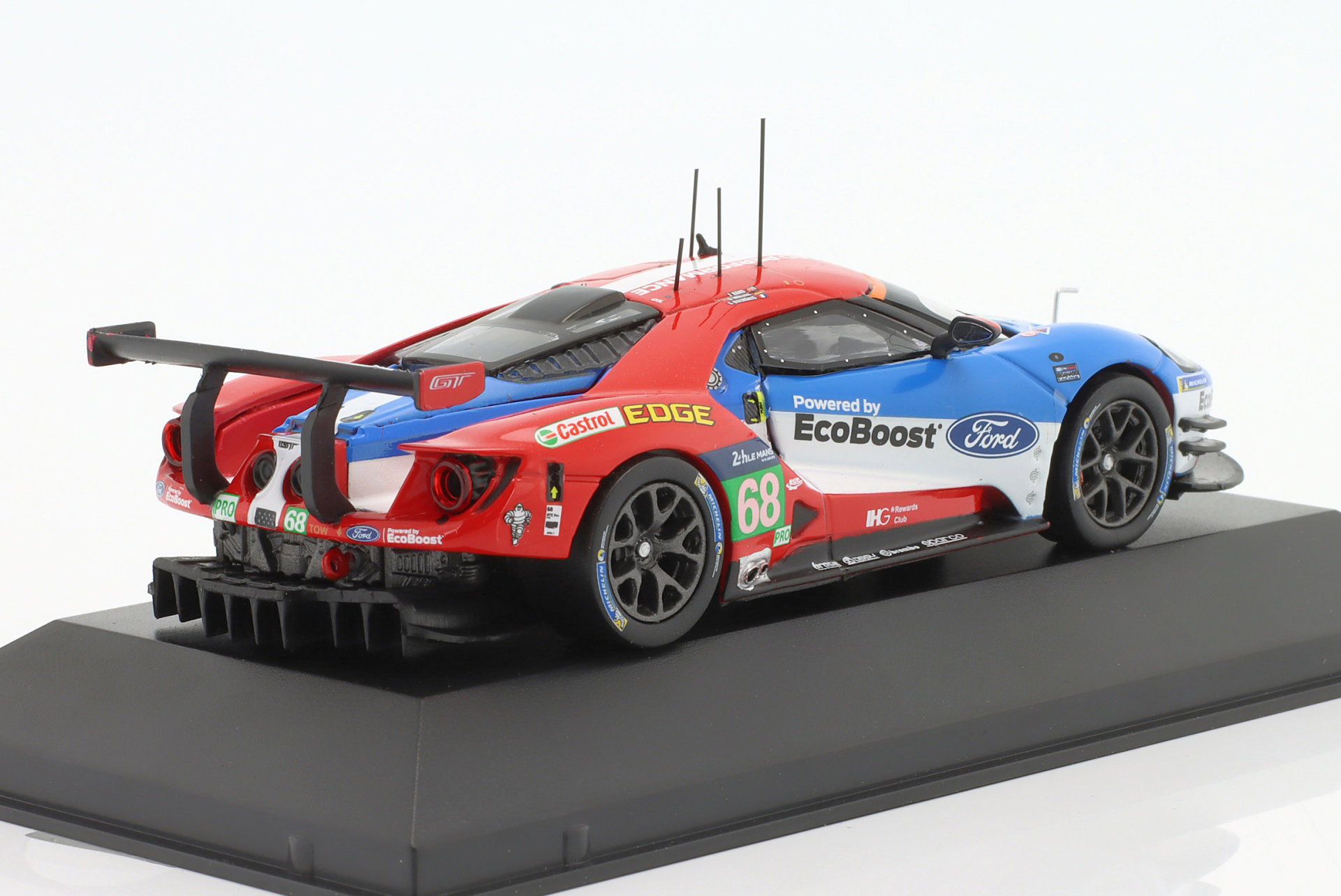 Ixo 1:43 Ford GT #68 Winner LMGTE Pro class 24h LeMans 2016 Hand