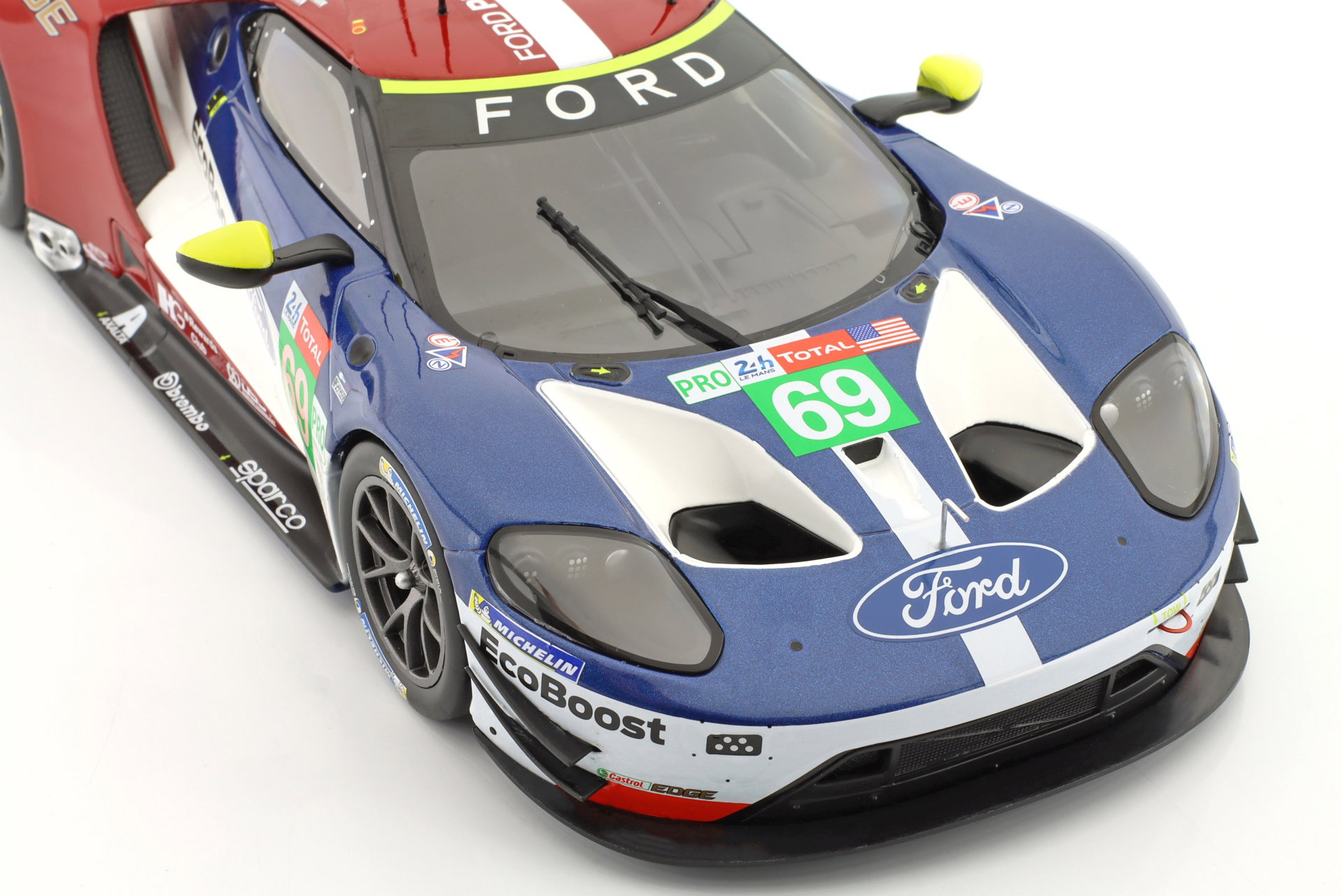 Ixo 1:18 Ford GT #69 24h LeMans 2018 Briscoe, Westbrook, Dn SP