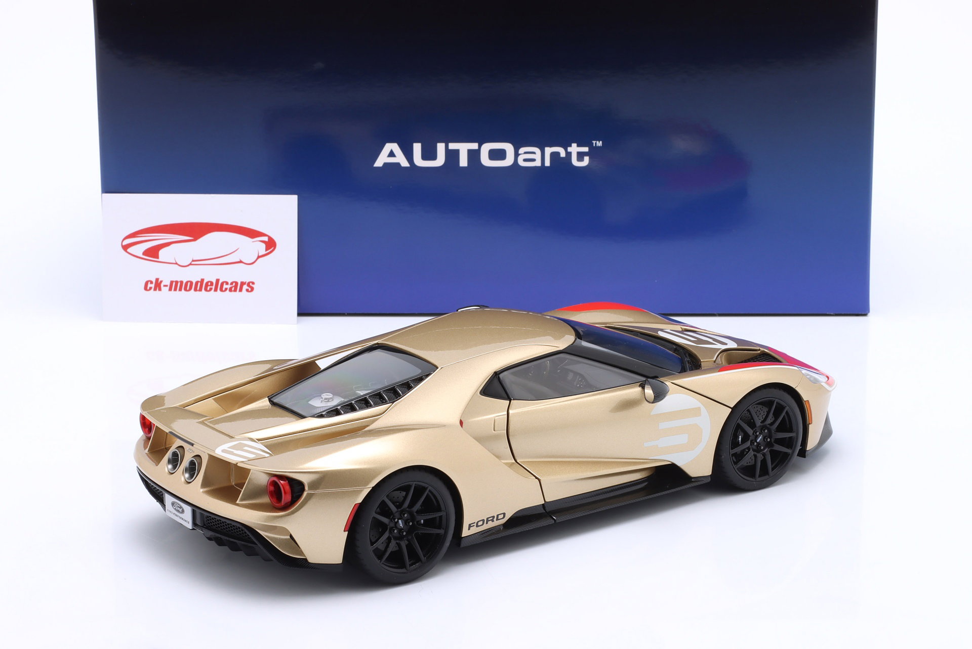 AUTOart 1:18 Ford GT 64 プロトタイプ Holman Moody Heritage Edition