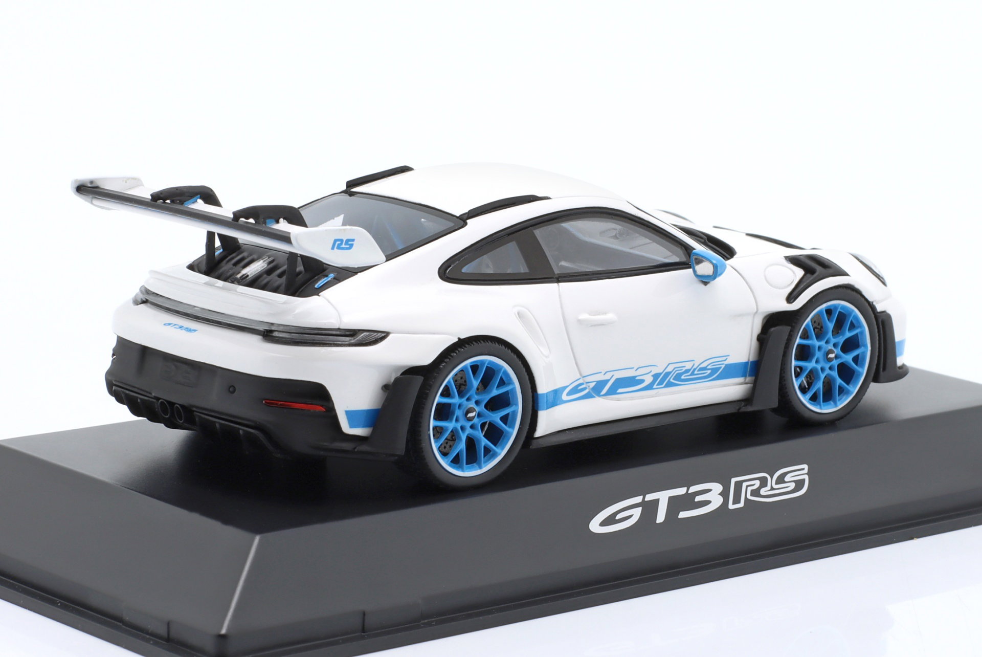 Porsche 911 (992) GT3 RS Speciaal editie IAA 2023 wit 1:43 Spark