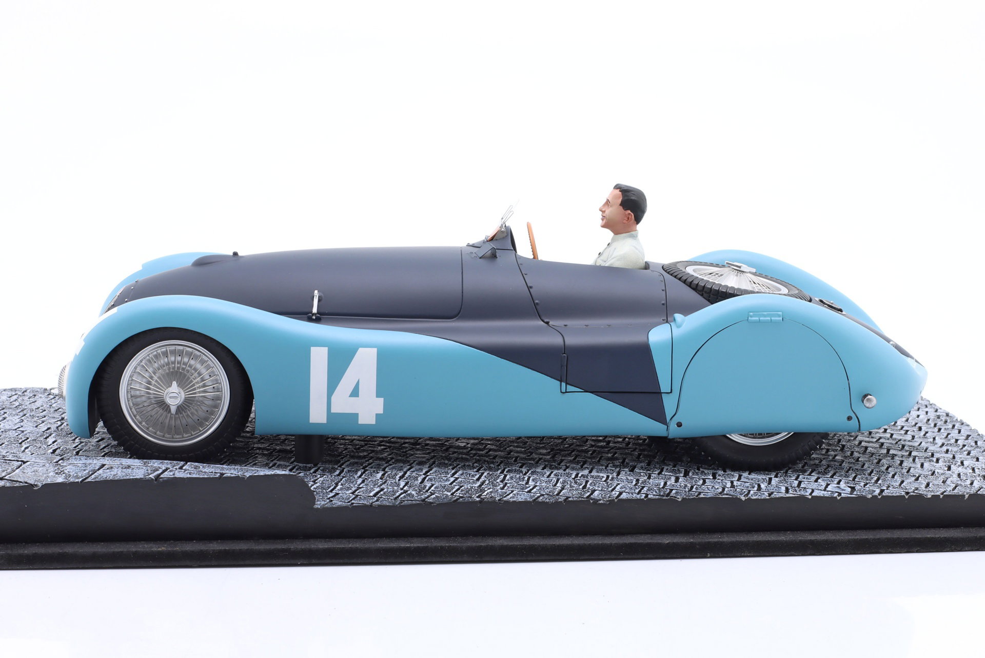 LeMans Miniatures 1:18 Robert Benoist Bugatti T57S 45 #14 GP ACF