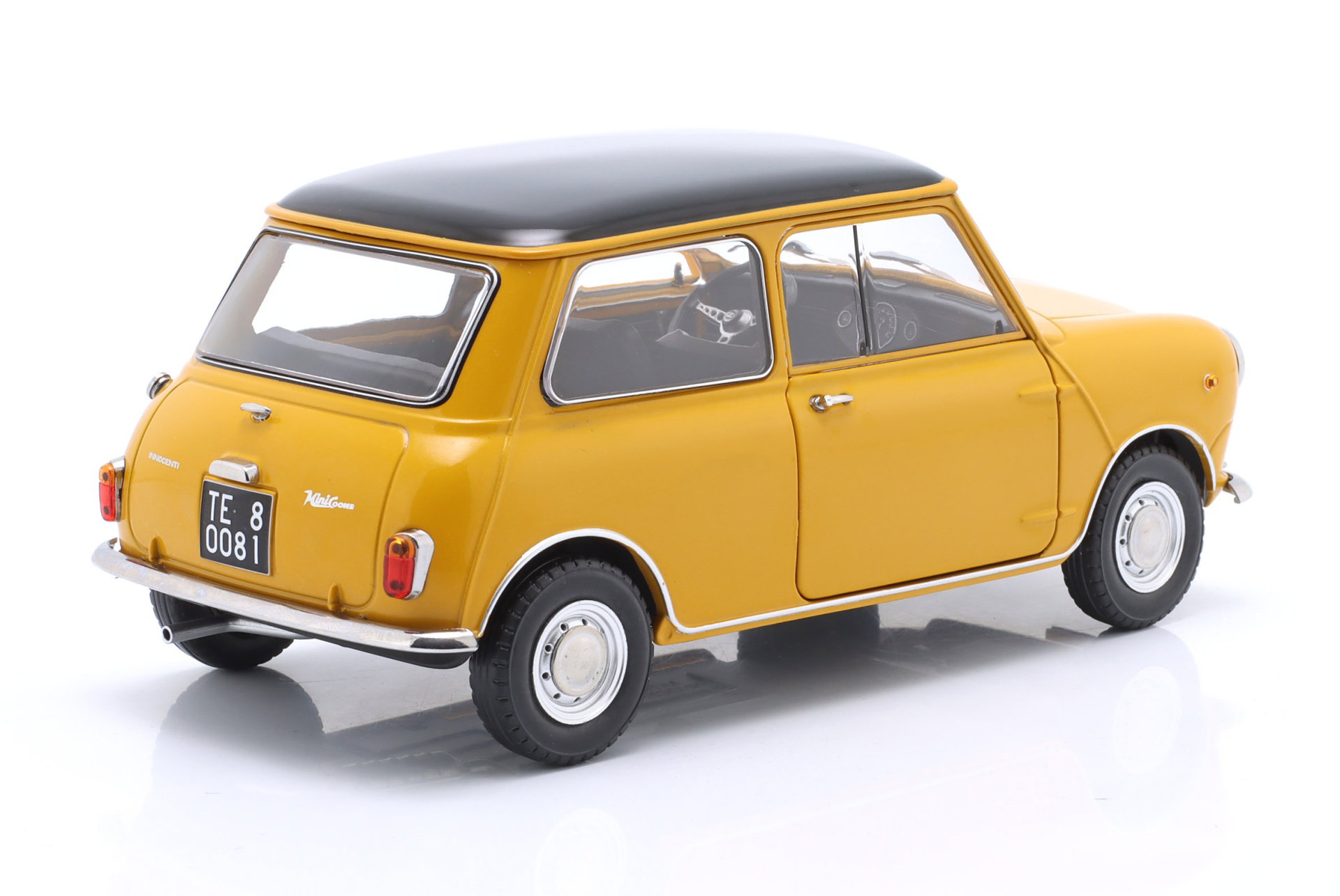 Mitica 1:18 Mini Cooper MK1 ano de construção 1966 amarelo, preto