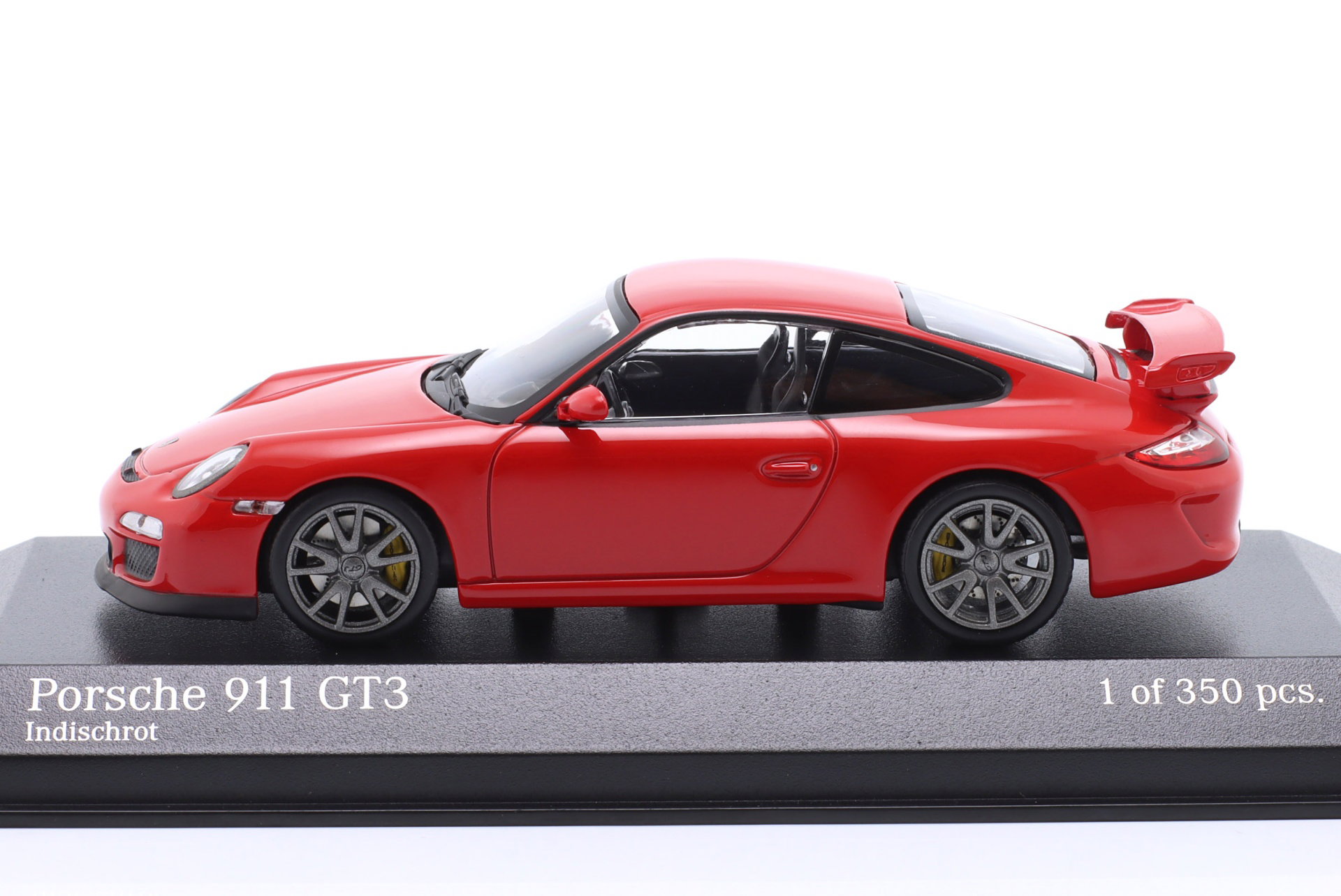Porsche 911 (997) GT3 année de construction 2009 gardes rouge 1:43 Minichamps