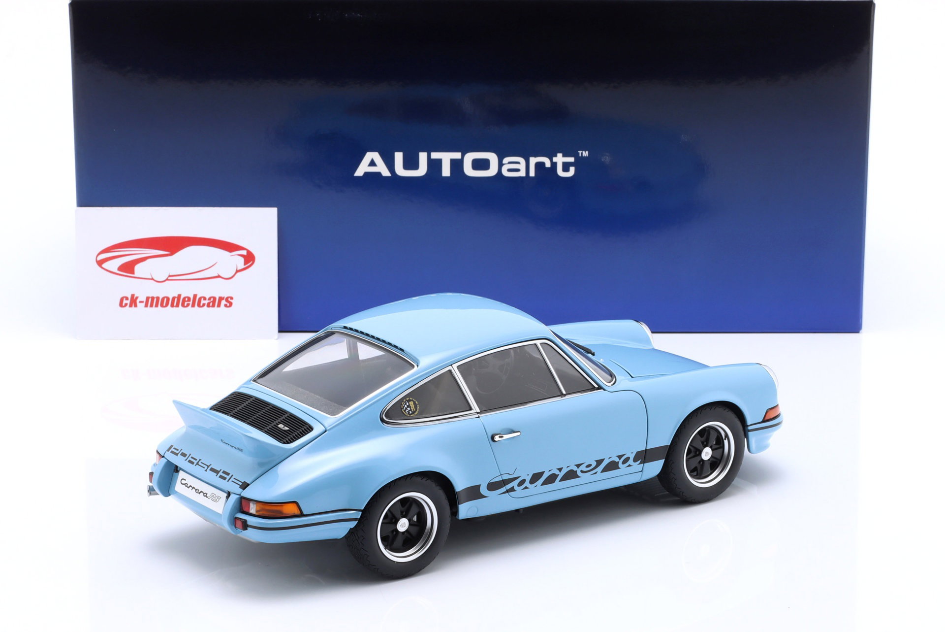 ポルシェ特注 ポルシェ911(964) カレラRS 白/青 モデル 車 78032 674110780321