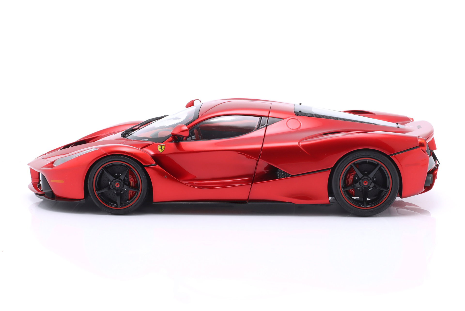 Ferrari LaFerrari Lewis Hamilton rood metalen 1:18 BBR