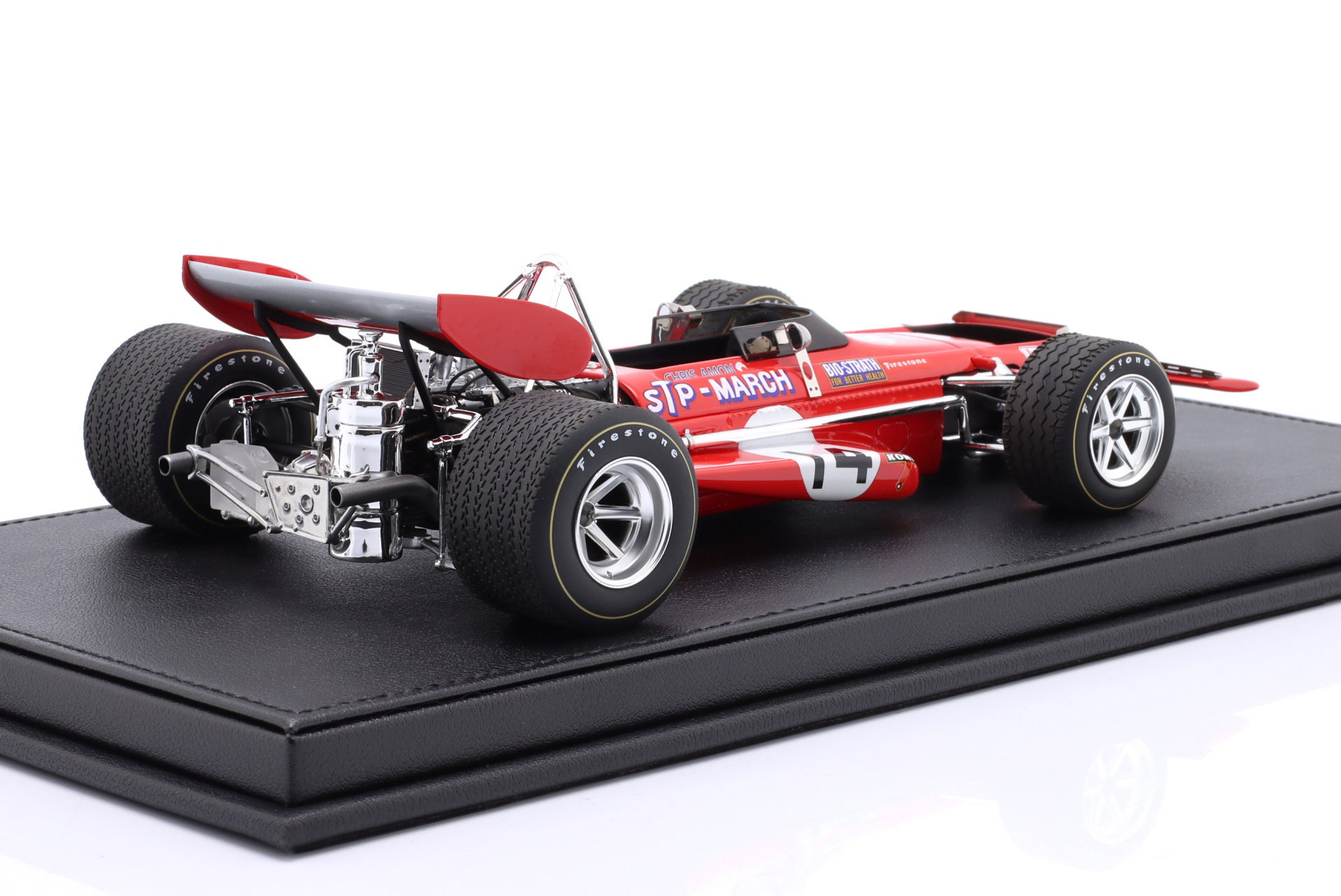 Chris Amon March 701 #14 2. Frankrig GP formel 1 1970 1:18 GP Replicas