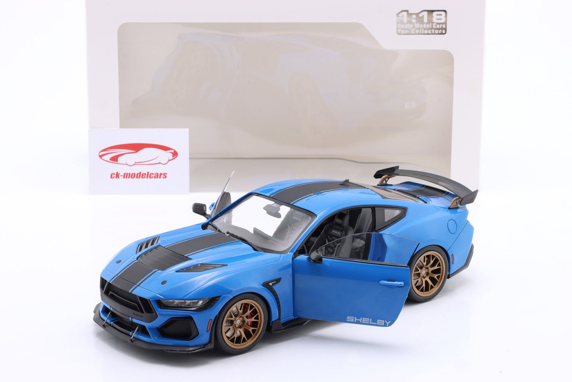 Solido 1:18 Ford Mustang Shelby Super Snake year 2024 blue