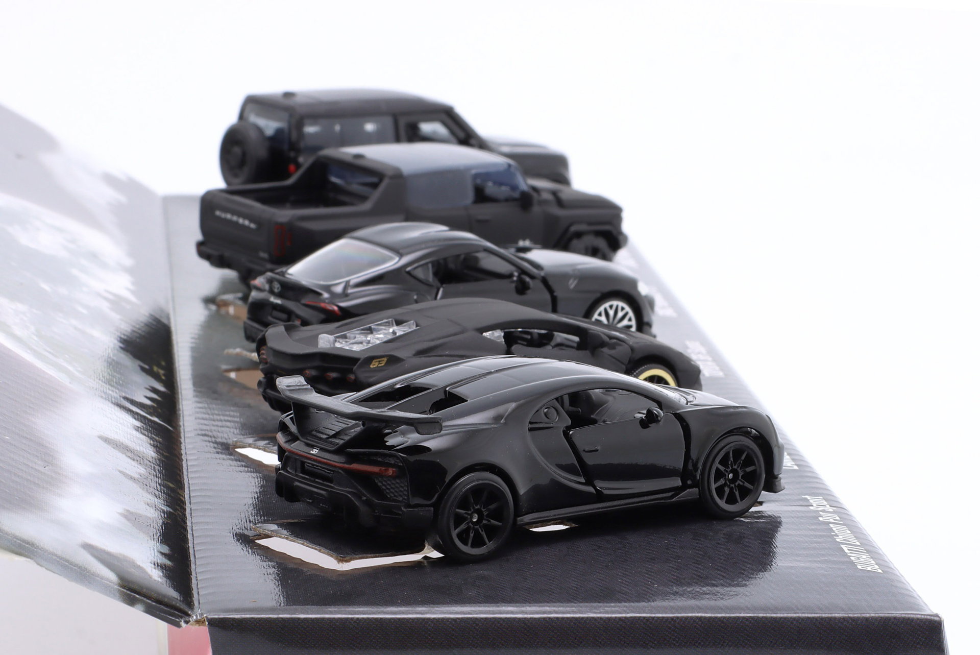5-Car Set Black Edition 2.0 Next Generation 1:64 Majorette