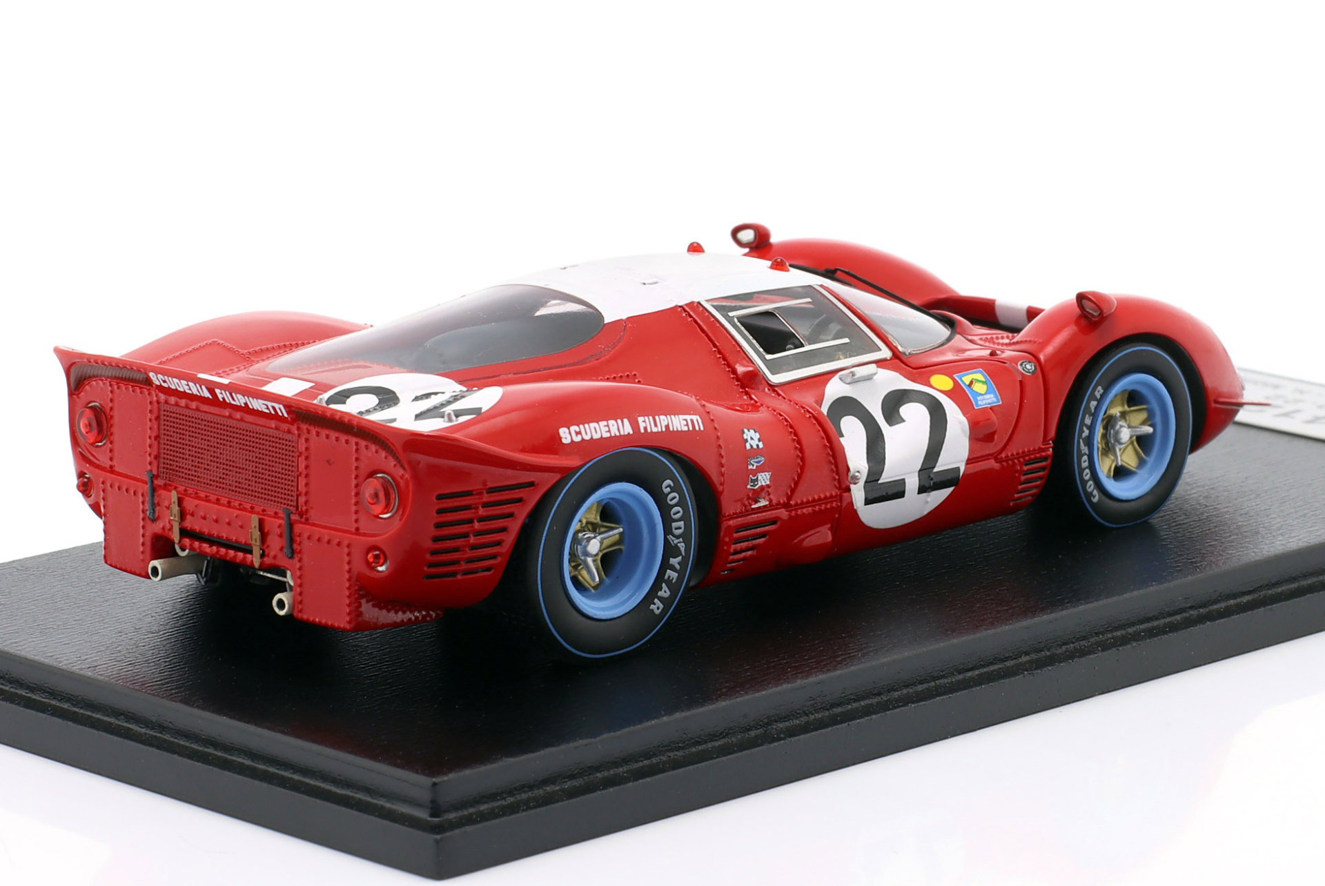 Ferrari 412P Berlinetta #22 24h LeMans 1967 Guichet, Müller 1:43 LookSmart