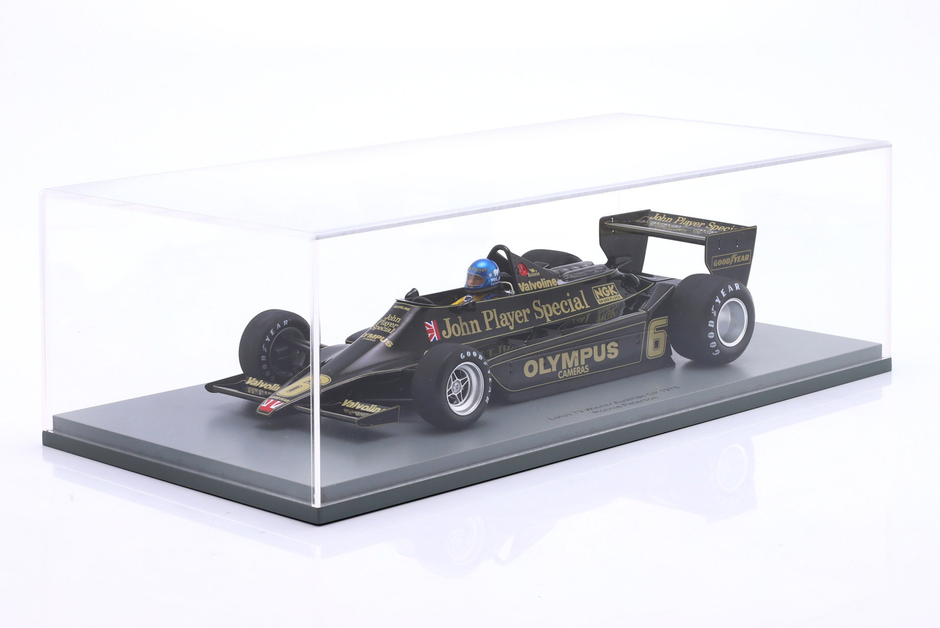 Ronnie Peterson Lotus 79 #6 vinder Østrig GP formel 1 1978 1:18 Spark