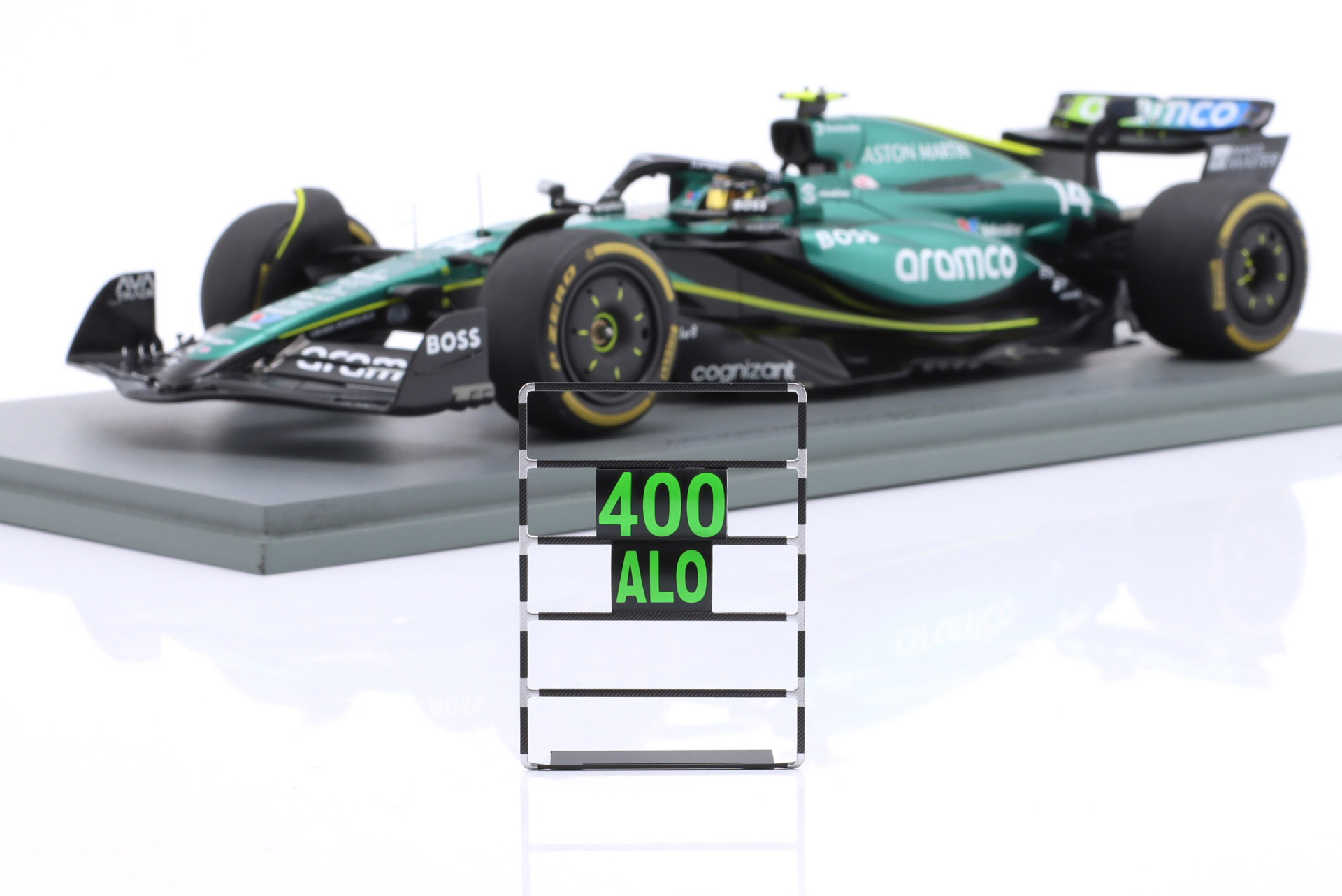 Fernando Alonso Aston Martin AMR24 #14 Mexique GP formule 1 2024 1:18 Spark