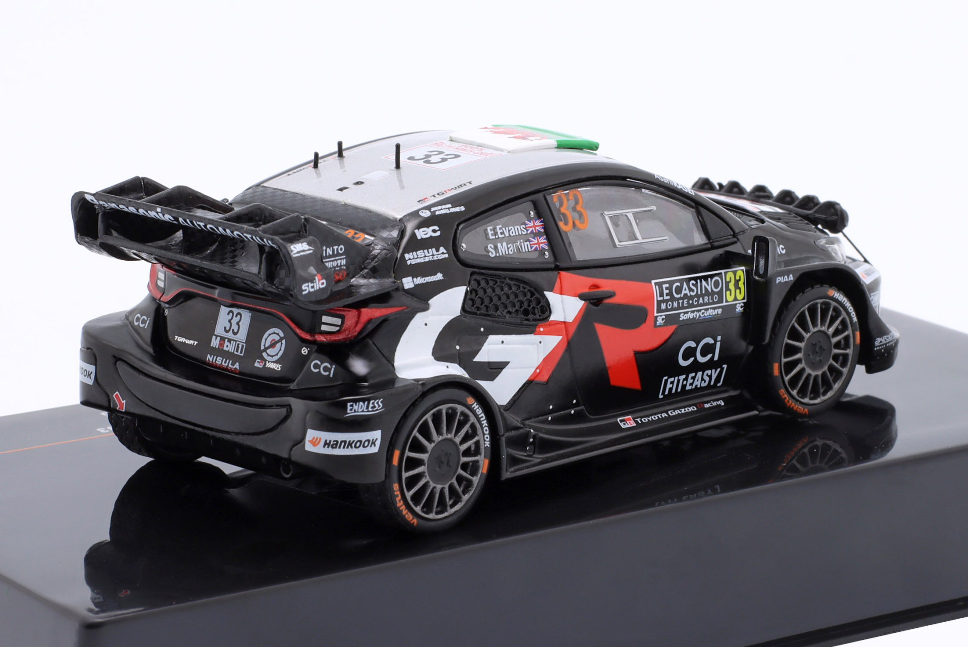 Toyota GR Yaris Rally1 #33 2. Rallye Monte Carlo 2025 Evans, Martin 1:43 Ixo