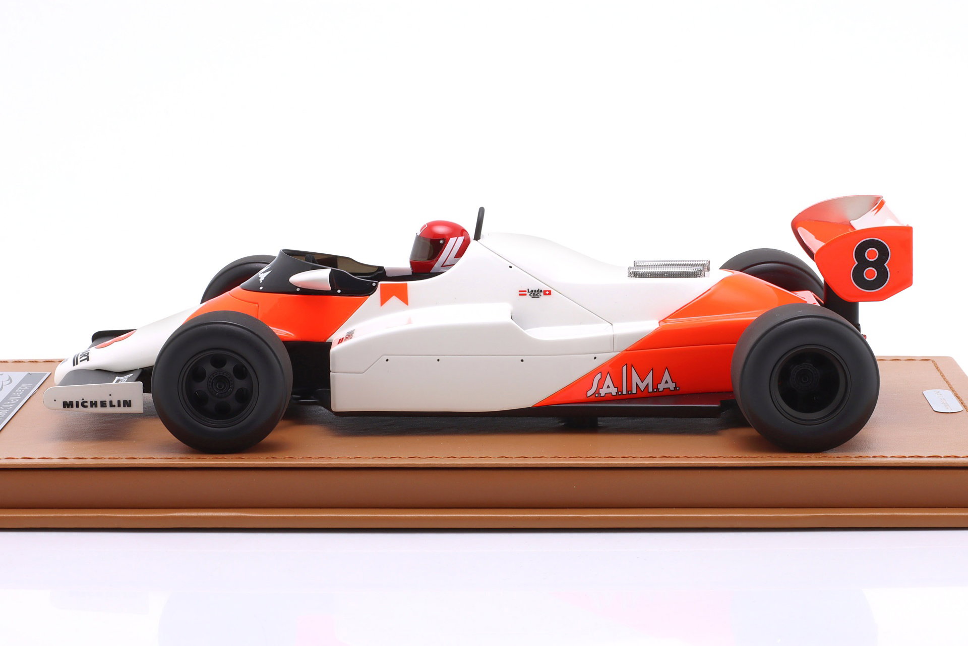 Niki Lauda MP4/1C #8 2nd USA Vest GP formel 1 1983 1:18 Tecnomodel