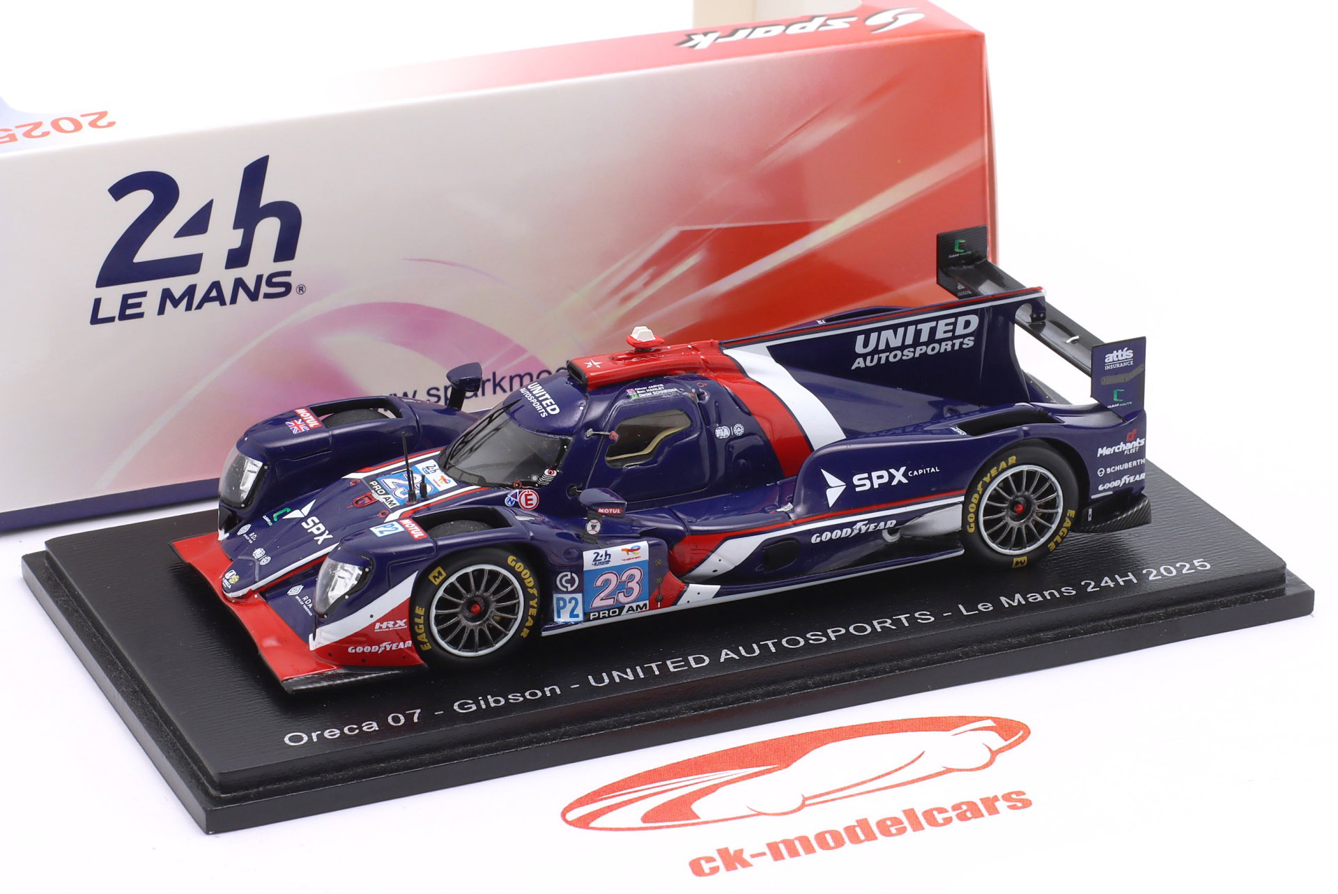 Oreca 07 #23 24h LeMans 2025 United Autosports 1:43 Spark