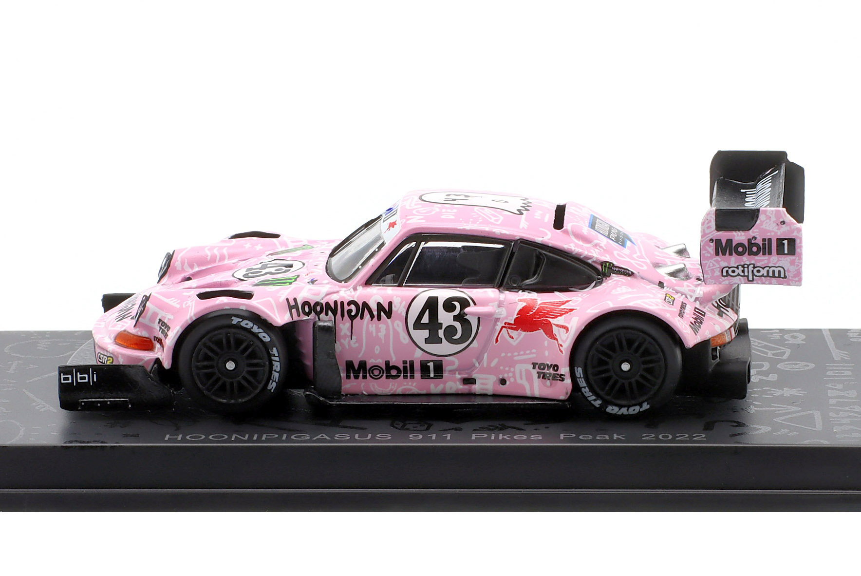 Porsche 911 Hoonipigasus #43 Pikes Peak 2022 Ken Block 1:64 Spark