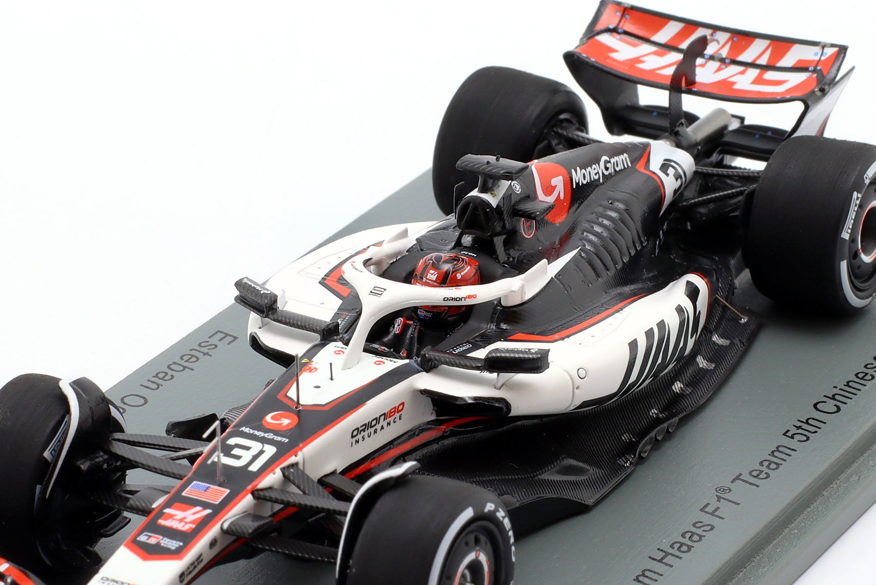 Spark 1:43 Esteban Ocon Haas VF-25 #31 5th China GP Formula 1 2025