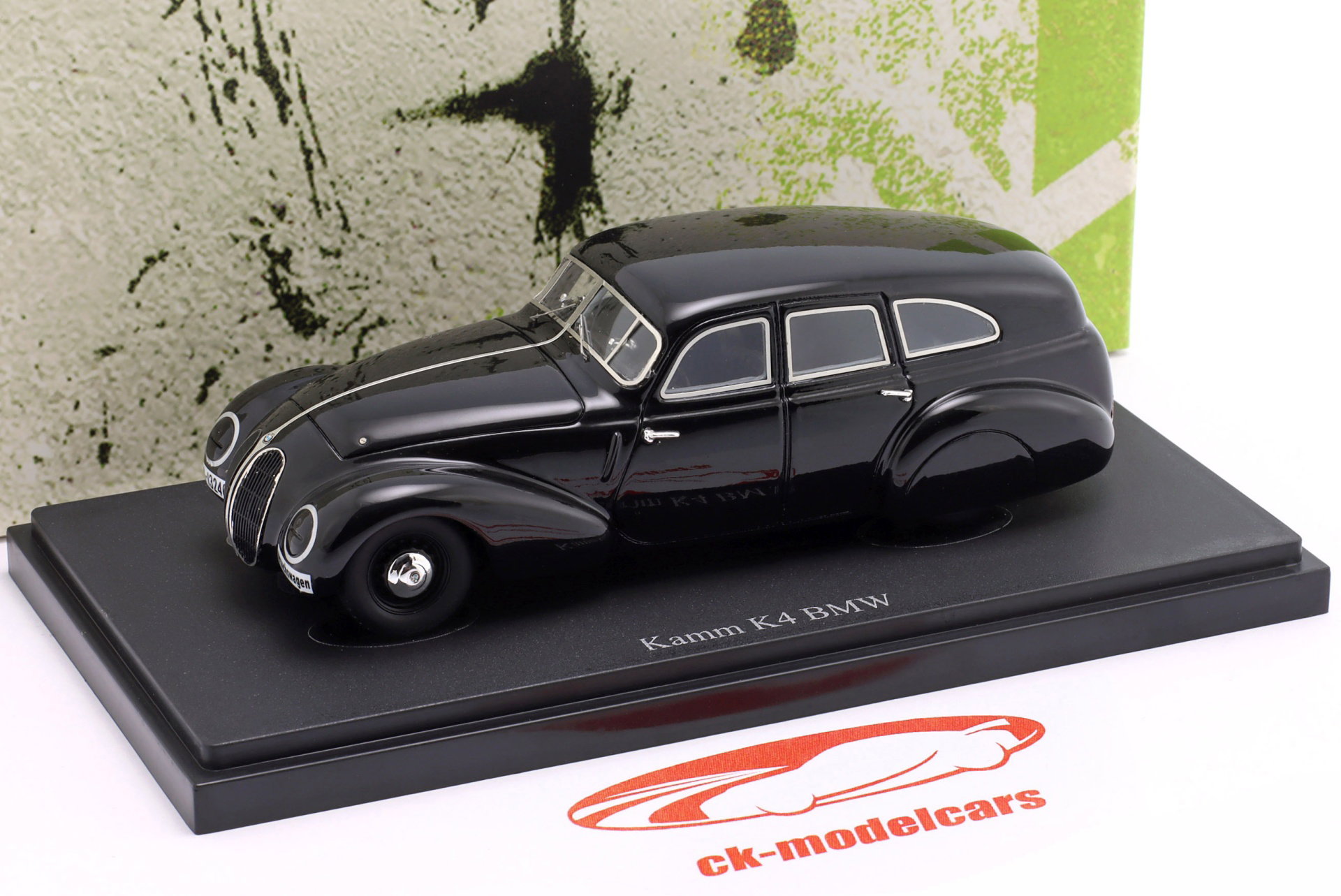 Kamm K4 BMW Année de construction 1940 noir 1:43 AutoCult